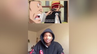 this moment was so badass 🤯 . anime onepiece animetakeover animescene weeb StrikeAPosay fyp shanks trend