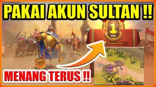 PAKAI AKUN SULTAN INDO ROK KD 3003 !! MENANG TERUS EVENT RERUNTUHAN KUNO !!