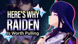 Why RAIDEN SHOGUN is WORTH Pulling (Character Review) | Genshin Impact
