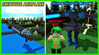 Gokil! Robot Transformer Super Cepat Build A Boat - Roblox Indonesia