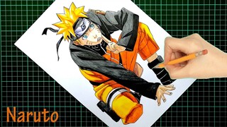 DRAWING/MENGGAMBAR NARUTO | Time-Lapse | Art 14