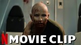 BLOOD RED SKY (2021) - Nadja Scares Littel Girl To Death Scene | Movie Clip | Netflix Original