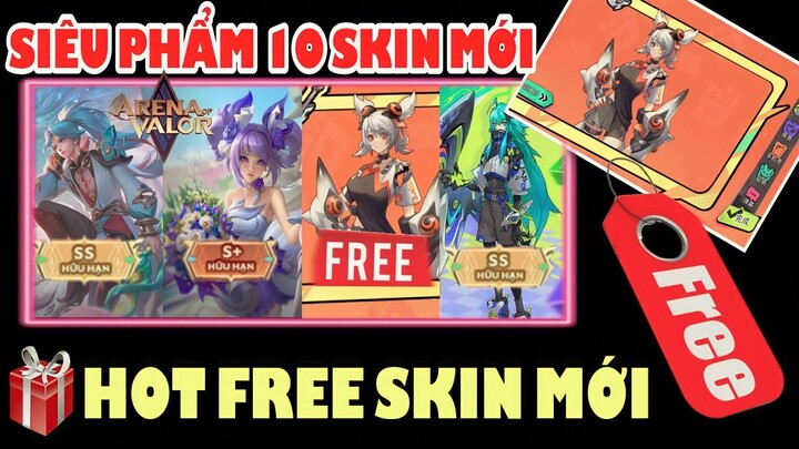 Siêu Phẩm 10 Trang Phục mới Allain Bạch Lang Kiếm Tiên, Skin SSM 46, Free trang phục mới