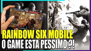 LANÇAMENTO RAINBOW SIX MOBILE, VALE A PENA JOGAR ?!