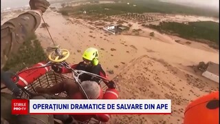 Scene apocaliptice în Spania după inundațiile devastatoare