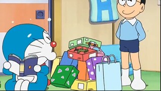 ĐẠI GIA Nobita So độ giàu có với Xeko mỏ nhọn | bỏ tiền ra mua cả đống đồ