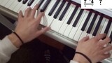 Pengajaran Piano】Mudah untuk mempelajari pengajaran piano dua tangan dalam nada asli "Saye", adaptas
