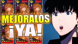 ⚠️¡MEJORA ESTOS PERSONAJES YA!⚠️ Solo Leveling: ARISE