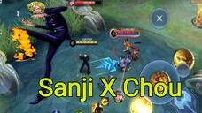 SANJI IN MOBILE LEGENDS 😱 ONE PIECE X MLBB