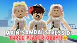 MAIN DI THREE PLAYER OBBY!! 👩‍👩‍👦 Sulit Bangett Sampai Aku Stresss 😭 | Roblox Indonesia 🇮🇩 |