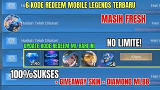 BURUAN! 6 KODE REDEEM ML TERBARU KODE REDEEM MOBILE LEGENDS HARI INI UPDATE MARET 2024