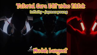 CARA EDIT VIDEO TRANSISI LAGU INFINITY - JAYMES YOUNG VIRAL TIKTOK | NEW TREND