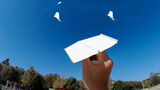 Gấp giấy|Máy bay giấy bay được lâu nhất