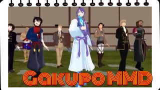 [MMD] Gakupo Dancing With Many Anime Main Characters