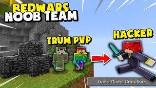 KHANGG CÙNG T GAMING BEDWARS LÀM TRÙM PVP CÂN CẢ NOOB TEAM VÀ SOLO PVP HACKER VANHMC *AI LÀ TRÙM PVP