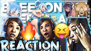 ShyRoyals reacts too Isekai Quartet Breeton Aerial Ace Mir blackwell HamSandwich