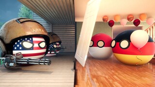 Polandball】Tim Penyelamat Amerika