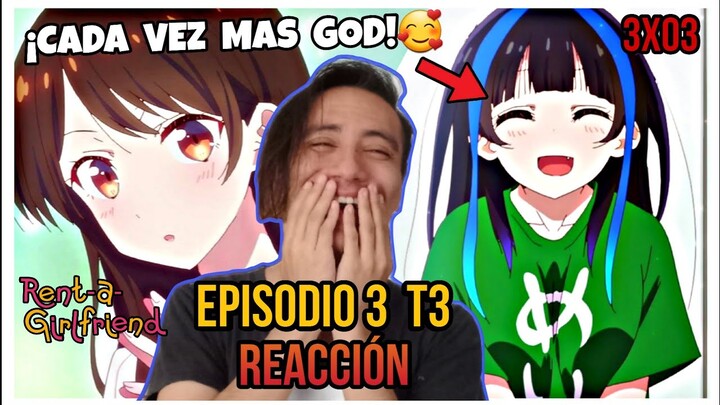 YAEMORI HIZO TODO EL CAPITULO XD 🥰 | RENT A GIRLFRIEND CAP 3 T3 REACCIÓN | KANOKARI EP 3 S3 REACTION