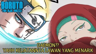 BORUTO VS DAEMON PERTARUNGAN 2 NINJA TERKUAT - REVIEW BORUTO TWO BLUE VORTEX CHAPTER 3 PART 2