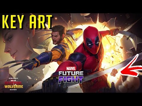 DEADPOOL & WOLVERINE KEY ART!! VACATION SOON?? - Marvel Future Fight