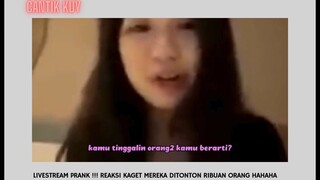 Reaksi Kagetnya Bikin Ditonton Orang