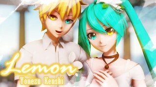 【MMD PV】Lemon - Hatsune Miku ・Kagamine Len (English / Romaji Sub)