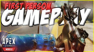 FIRST PERSON FULL BETA GAMEPLAY! - Apex Legends Mobile