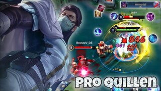 Quillen Jungle Pro Gameplay | 20 kills God Tier Carry | Arena of Valor | Liên Quân mobile | CoT