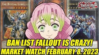 Ban List Fallout Is CRAZY! Yu-Gi-Oh! Market Watch February 8, 2023