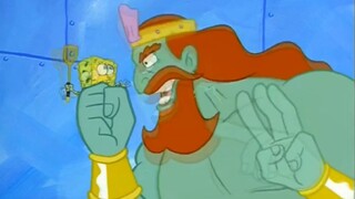 The little sponge pulled out the golden shovel effortlessly, leading to the advent of Aquaman