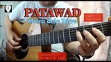 Patawad - Moira dela Torre - Guitar Chords and Lyrics - Karaoke Guitaroke