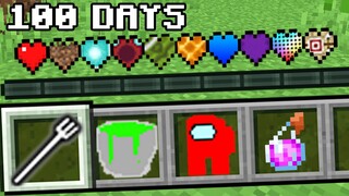 I made a minecraft mod EVERY DAY for 100 DAYS