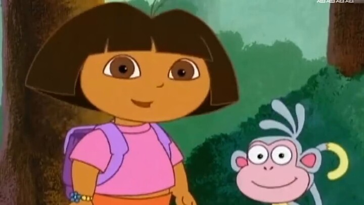 Monkey: Dora, my eyesight has recovered ahahahahahahaha!!!