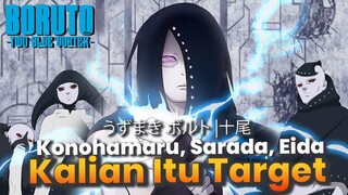 BORUTO TWO BLUE VORTEX - 4 TARGET EGOJUUBI INI DALAM BAHAYA- EPISODE BORUTO TIMESKIP