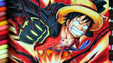 วาด Monkey D Luffy Conquerors Haki Punch - One Piece