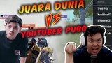 AKHIRNYA TERJADI JUARA DUNIA VS EVERYBODY (YOUTUBER PUBG) - PUBG MOBILE INDONESIA