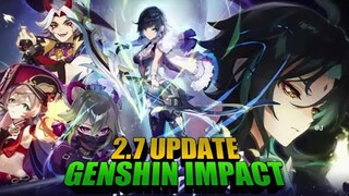 Leaks about the upcoming 2.7 update in Genshin Impact