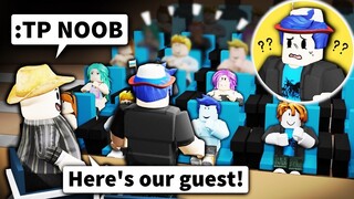 I used Roblox ADMIN to make a TALK SHOW... and pretended noobs were celebrities