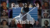 Bleach Thousand Year Blood War Episode 23 & 24 Reaction Mashup