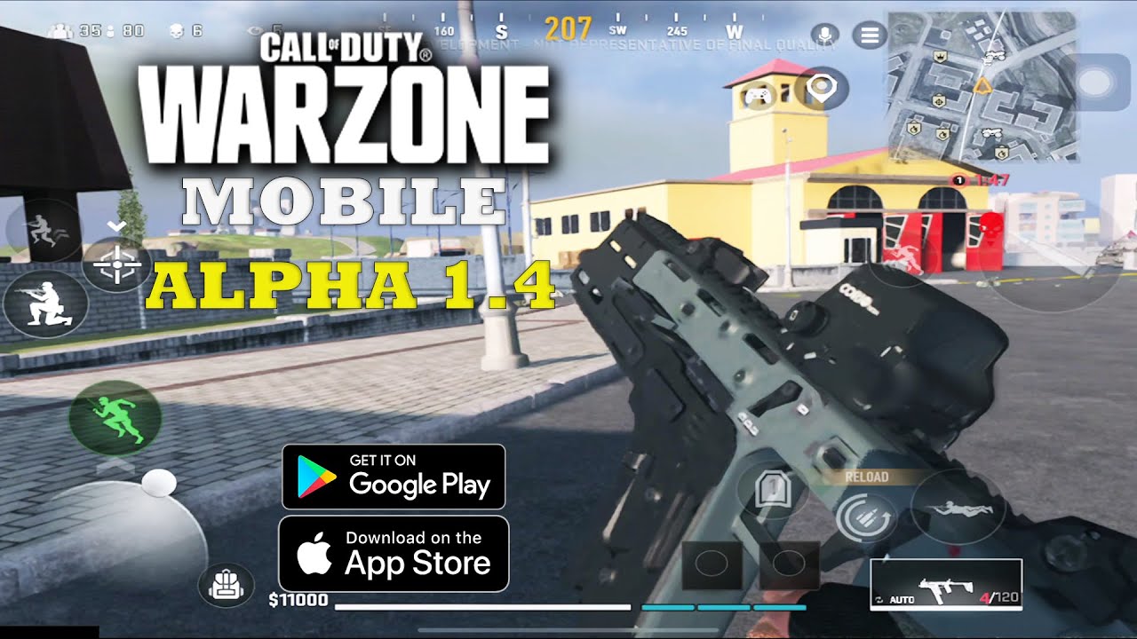 WARZONE MOBILE - GAMEPLAY IPHONE 14 PRO MAX 