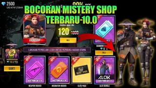 BOCORAN MISTERY SHOP 10.0 TERBARU YANG MAU DI RILIS GARENA | FREE FIRE