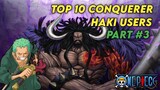 Top 10 Conquerer Haki Users in One Piece Part #3 | Kaido and Zoro