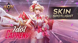 Red is the new blue! - Capheny Idol Skin Spotlight - Garena AOV