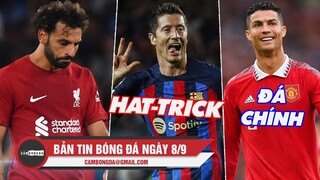 Bản tin sáng 8/9 | Liverpool thua thảm; Lewy lập kỷ lục khủng; CR7 đá chính tại Europa League