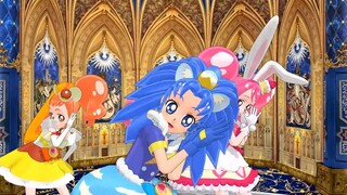 【MMDプリキュア】キュアホイップ＆キュアカスタード＆キュアジェラートでプラチナ