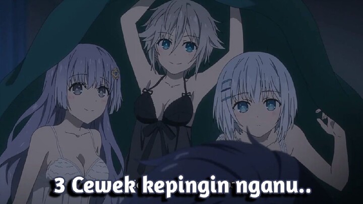 Ketika harem shido nerobos masuk ke kamar..