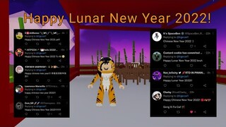 Happy Lunar New Year 2022! (Roblox)