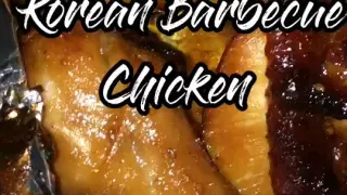 Korean chicken barbecue
