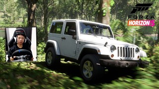 OFFROAD LINTAS HUTAN & SUNGAI SERU BANGET ! FORZA HORIZON 5