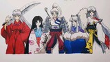 [InuYasha Family Portrait] To youth! A wish from an old fan, manually reunite the InuYasha family.